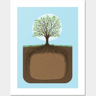 Tree Roots Posters and Art